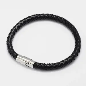 Braided Leather Cord Bracelets