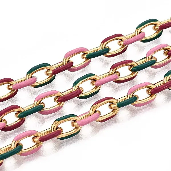 304 Stainless Steel Enamel Cable Chains