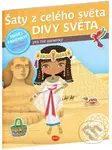 Šaty z celého světa Divy světa - Kniha samolepek