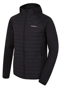 Husky  Arya M black, XL Pánska hybrid mikina