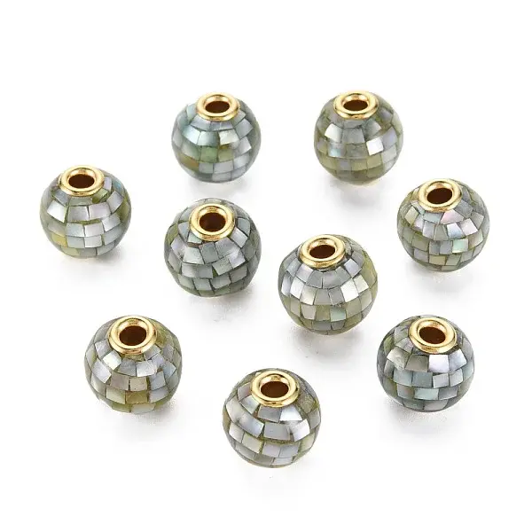 Natural White Shell Mother of Pearl Shell Beads