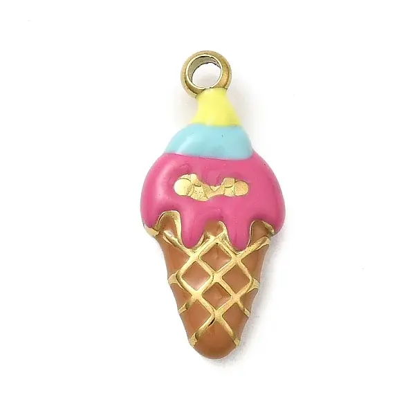 304 Stainless Steel Enamel Pendants