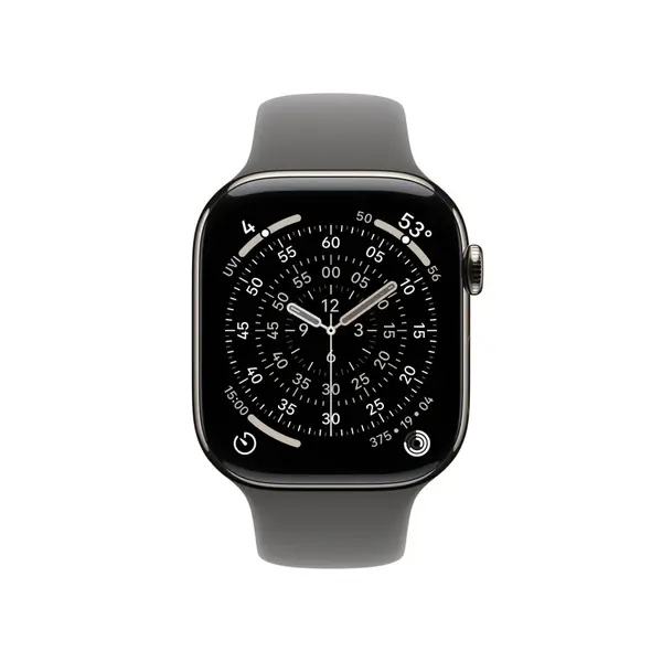 Apple Watch S11 Cell - 42mm Sport Band přírodní/kamenně šedé M/L