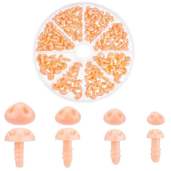 150Pcs 4 Style Plastic Doll Safety Noses