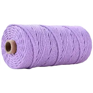 100M Cotton String Threads for Crafts Knitting Making