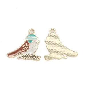Alloy Enamel Pendants