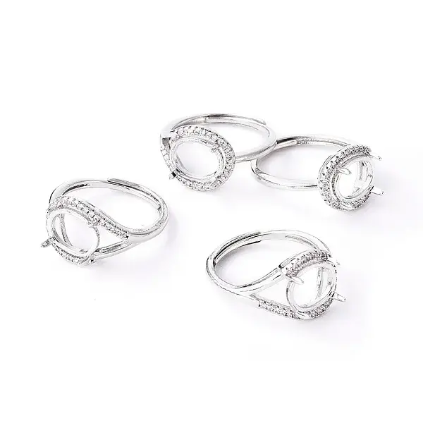 Adjustable Brass Finger Ring Components