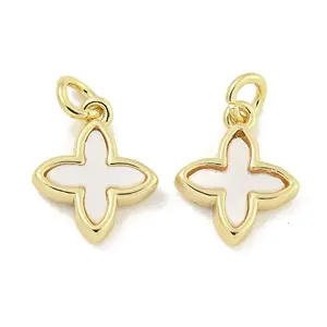 Brass with Sea Shell Charms