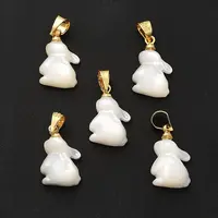 Natural White Shell Pendants