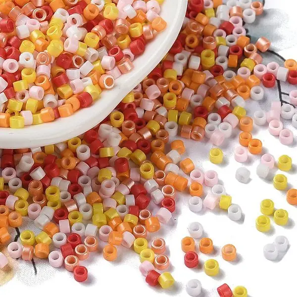 Baking Paint Glass Seed Beads