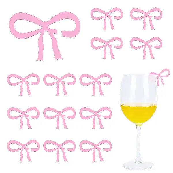 40Pcs Acrylic Wine Glass Charms