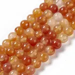 Natural Red Agate Beads Strands