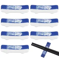 Porcelain Chopsticks Rest Dinner Spoon Stand Knife Fork Holder