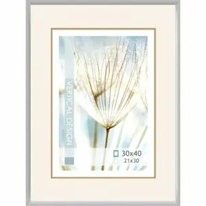Hliníkový rám stříbrný 30x40cm