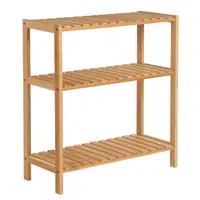 XXXL REGÁL DO KOUPELNY, bambus, přírodní barvy