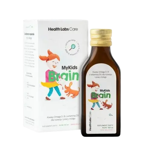 HEALTH LABS CARE My Kids Brain - Omega 3 a 9 pro podporu mozku 100 ml