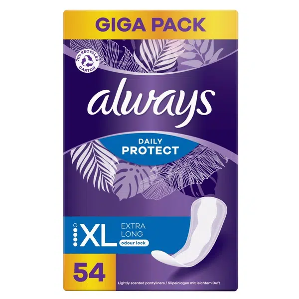 ALWAYS Intimky Daily Protect Extra Long 54 kusů