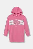 Dětské bavlněné šaty Guess