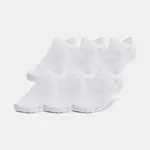 Under Armour Ponožky UA Essential No Show 6pk-WHT - unisex