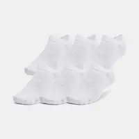 Under Armour Ponožky UA Essential No Show 6pk-WHT - unisex