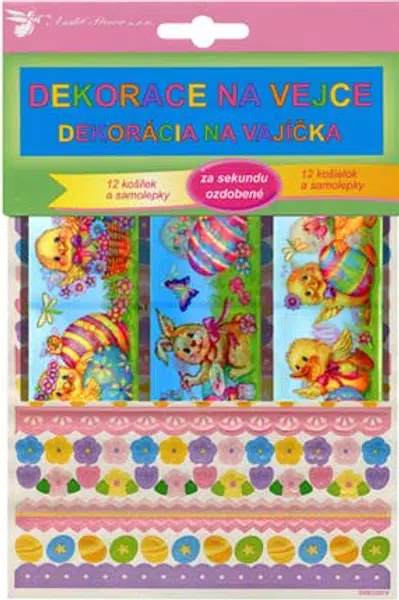 Velikonoční obtisk na vajíčka 772 košilky