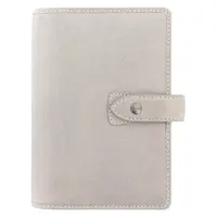 Diář bez náplně Filofax A6 - Malden, Osobní, šedá
