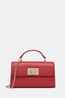 Kožená kabelka Furla červená barva, WE00423.ARE000.RUB00