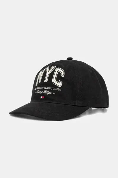 Bavlněná baseballová čepice Tommy Hilfiger