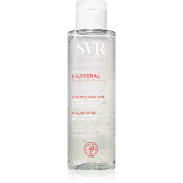 SVR PALPEBRAL Micellar Eye Gel zklidňující micelární gel na odlíčení očí 125 ml