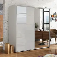 Šatní skříň Ska A11 XL Barva korpusu: Dub - Artisan, Rozměry: 100 cm, Dveře: Bílý lesk