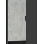 Šatní skříň Nano NA2 Barva korpusu: Grafit/Enigma