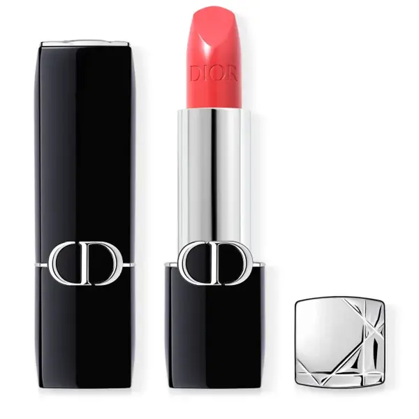 Dior Rouge Dior Satin dlouhotrvající rtěnka - hydratační květinová péče o rty - 028 Actrice 3,5 g