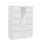 Šatní skříň Bali D3 Barva korpusu: Bílá
