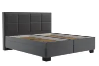 Postel Ela Matrace: Bez matrace, látka: Tiffany 18 Anthra