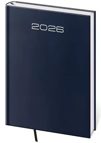 Týdenní diář 2026 B5 Old Karachi modrý