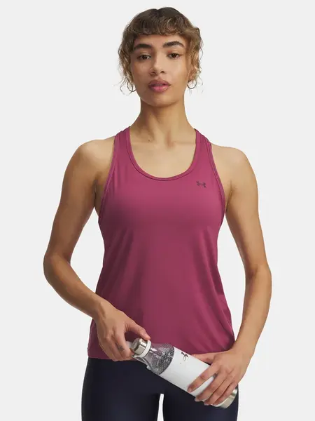 Dámské tílko Under Armour Tech Knockout Tank-RED - Dámské