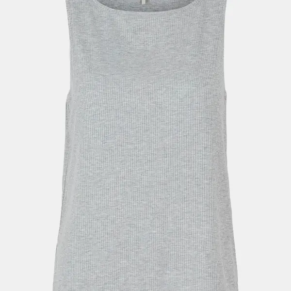 Grey Tank Top Pieces Litty - Women