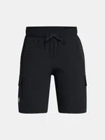 Čierne chlapčenské športové kraťasy Under Armour UA Pennant Woven Cargo Short