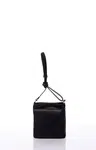Dámska kožená crossbody kabelka čierna - Delami Iraida
