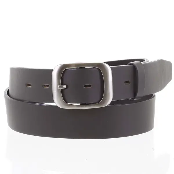 Dámsky kožený opasok šedý - PB Ester 90