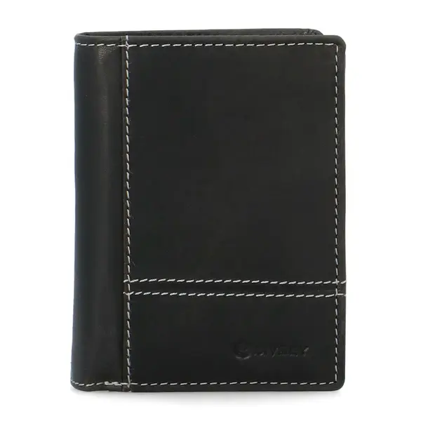 Pánska kožená peňaženka čierna - Diviley Arter