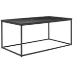MID.YOU KONFERENČNÍ STOLEK, černá, kov, kompozitní dřevo, 100/60/45 cm