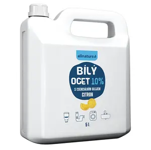 ALLNATURE Bílý ocet 10 % s vůní citrónu 5 l