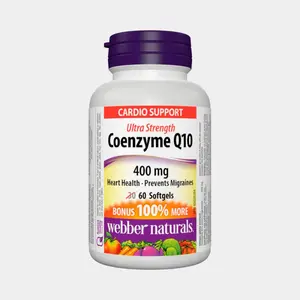 WEBBER NATURALS Koenzým Q10 400 mg EXTRA FORTE