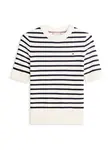 TOMMY HILFIGER Sveter  námornícka modrá / biela