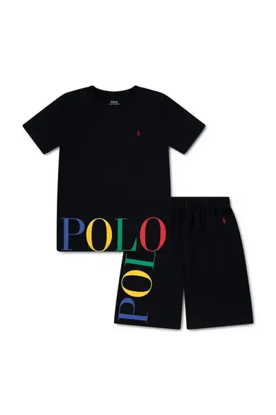 Polo Ralph Lauren  dvoudílné pyžamo dětské bavlněné s elastanem
