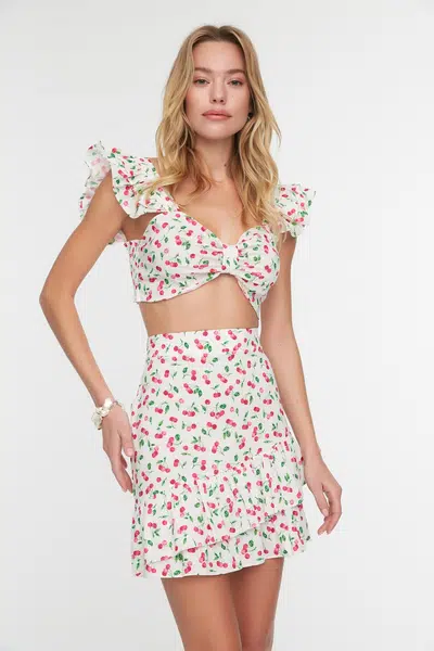 Dámský komplet Trendyol Floral patterned