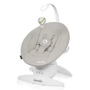 LIONELO Dětské lehátko Iris Beige Sand, 0m+