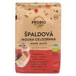 PROBIO Mouka špaldová celozrnná jemně mletá BIO 1 kg