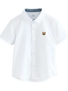 Next Košeľa  hnedá / biela